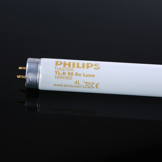 D65对色灯管Philips MASTER TL-D 90 De Luxe 18W/965