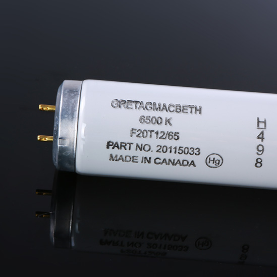 D65对色灯管Gretagmacbeth 6500K F20T12 Made in Canada - 对色灯管