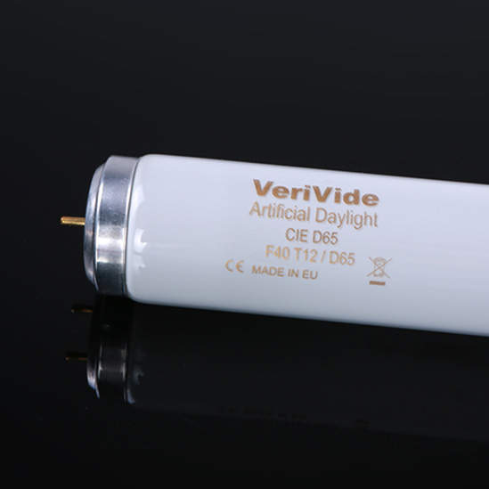 D65对色灯管Verivide Artificial Daylight CIE D65 F40T12 Made in EU