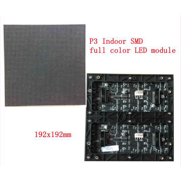 P3 Indoor RGB Full Color SMD LED display